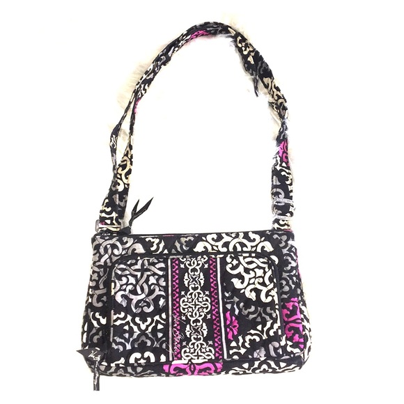 vera bradley black and white purse